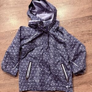 Kids Blue Patterned jacket size 6/6x